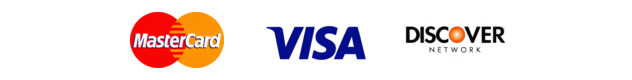 Mastercard, Visa, Discover